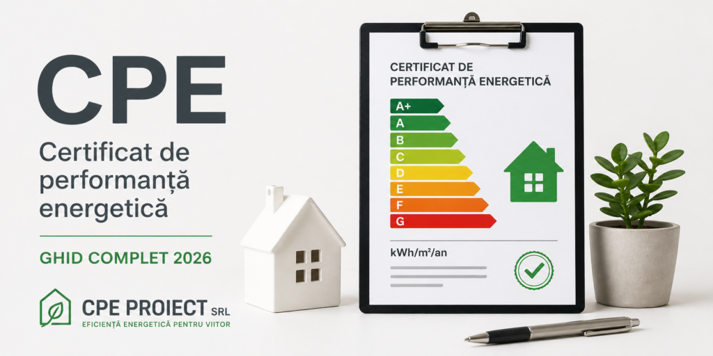 Certificat de performanță energetică (CPE): ghid complet 2026