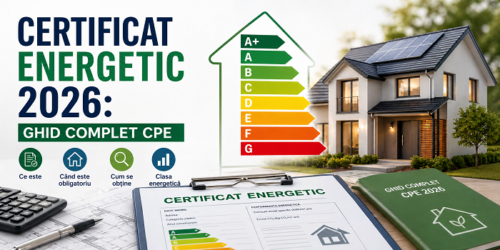 Certificat de performanță energetică (CPE): ghid complet 2026