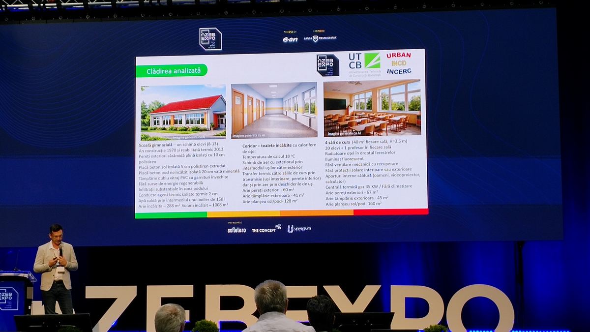 Grafice de consum și validare a simulării energetice pe o clădire reală, prezentate la nZEB Expo 2026